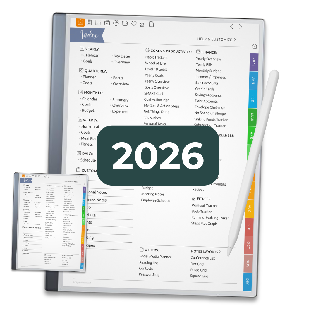 All-in-One reMarkable Templates Kit 2026